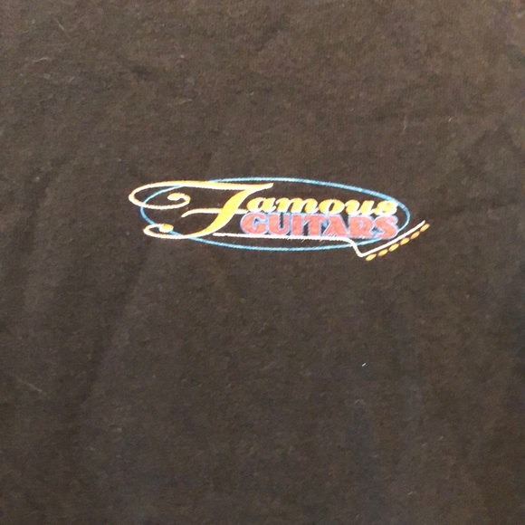 Famous Guitars Graphic T-shirt - Picture 2 of 4